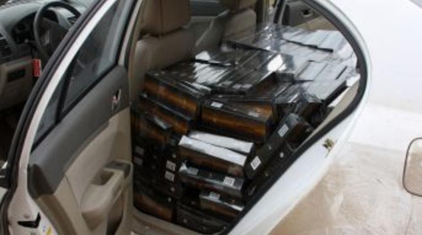 Bing&ouml;l'de 7 Bin 800 Paket Ka&ccedil;ak Sigara Ele Ge&ccedil;irildi