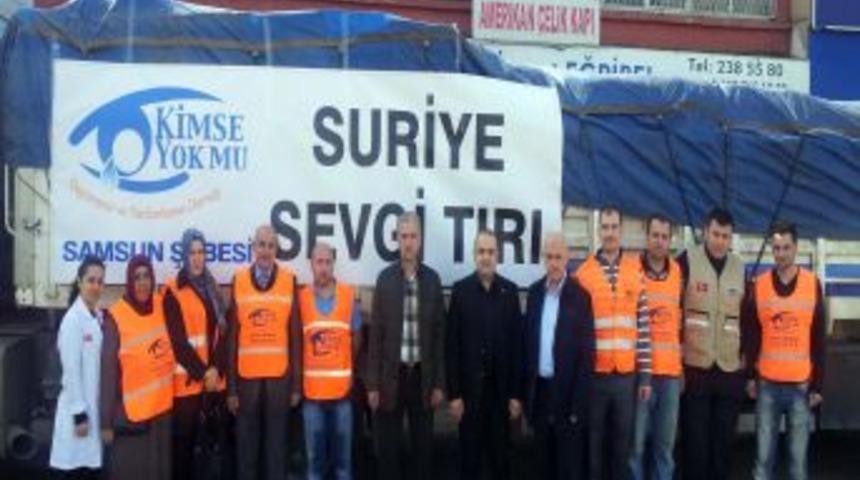 Kimse Yok Mu, Suriyeli Ihtiya&ccedil; Sahiplerine Yardım Malzemesi G&ouml;nderdi