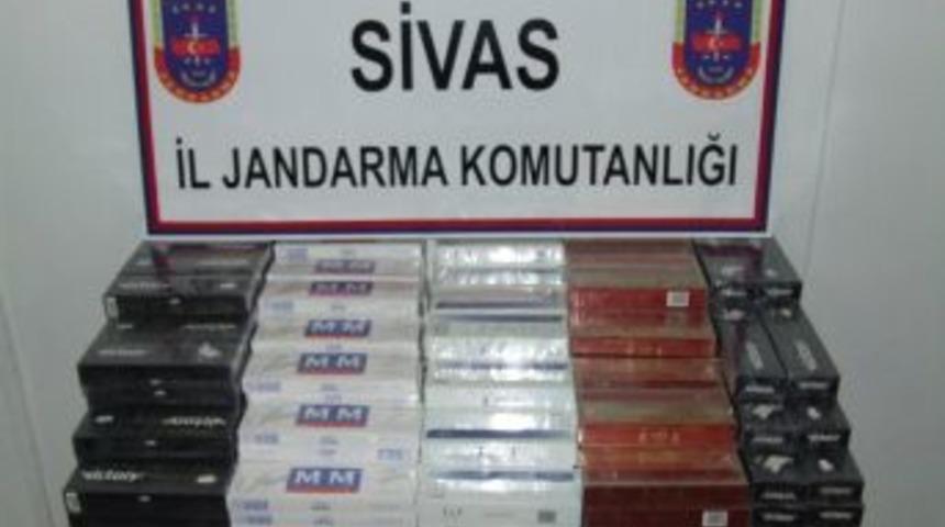 Sivas&rsquo;ta Ka&ccedil;ak Sigara Operasyonu