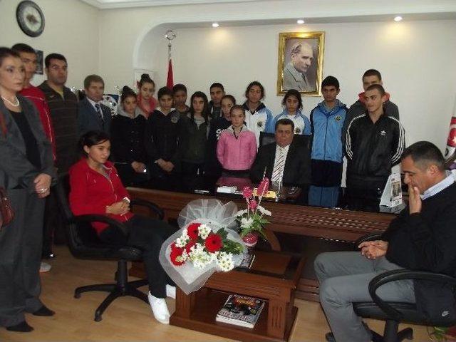 Olimpiyat İkincisi Aydın&rsquo;a Geldi 1