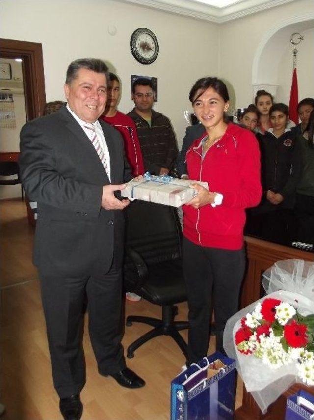 Olimpiyat İkincisi Aydın&rsquo;a Geldi 2