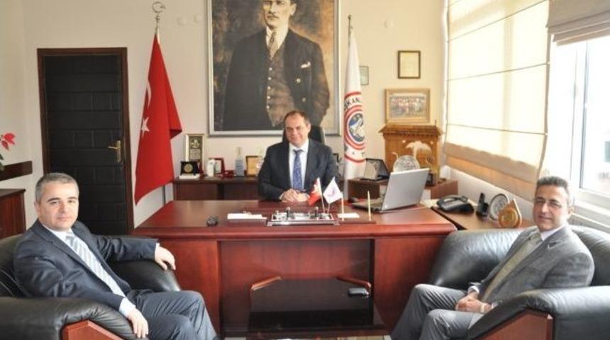 Mey İ&ccedil;ki&rsquo;den Başkan Dalgı&ccedil;&rsquo;a Ziyaret