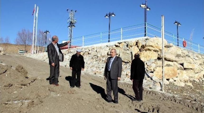 Suşehri Belediyesi Kılı&ccedil;kaya Barajı Sosyal Tesisleri Yaz Sezonuna Hazırlanıyor