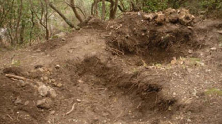 Kuşadası Milli Park'ta ceset araması