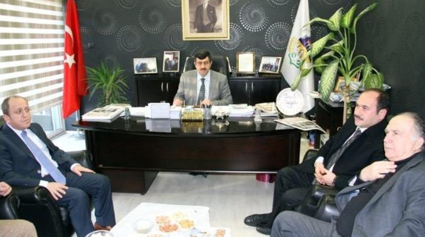 Eyvaz&rsquo;dan Başkan Yazıcı&rsquo;ya Ziyaret