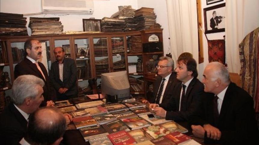 Genel M&uuml;d&uuml;r Ertem'den Başkan Din&ccedil;'e &Ouml;vg&uuml;