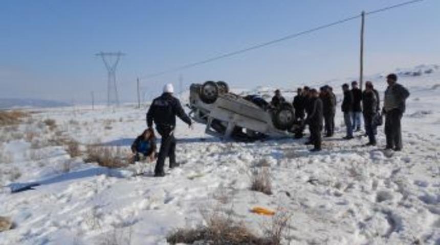 G&uuml;rbulak&rsquo;ta Trafik Kazası: 1 &Ouml;l&uuml;, 1 Yaralı