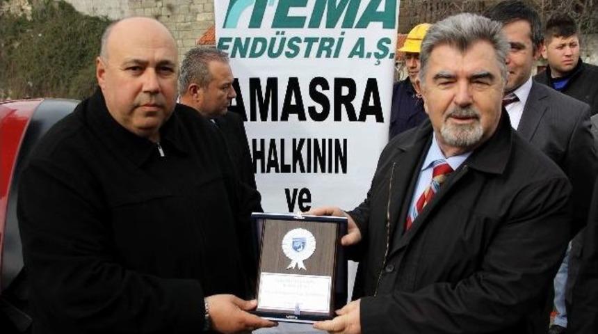 Hema&rsquo;dan Amasra Belediyesi&rsquo;ne Trakt&ouml;r