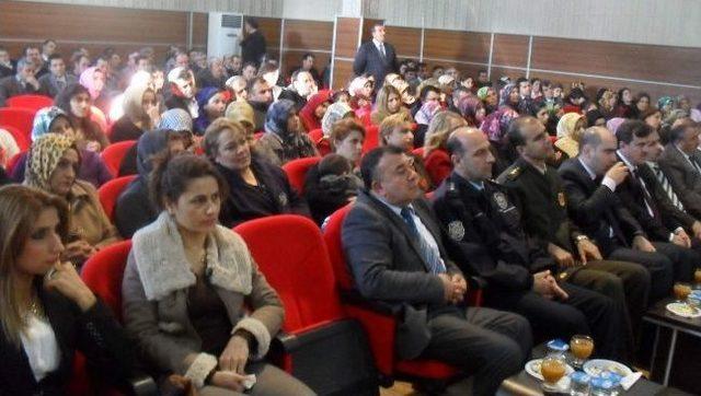 Nurdağı'nda, 'uyuşturucu' Konusunda Konferans