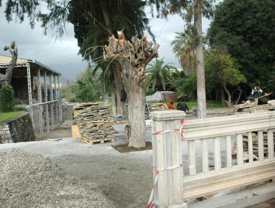 Noel Baba Kilisesi M&uuml;zesi'nde İnşaat