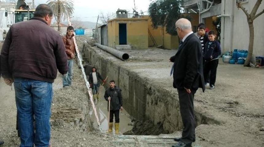 Ko&ccedil;, İ&ccedil;me Suyu İnşaatında İncelemelerde Bulundu