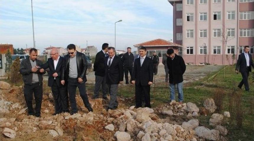 300 Kişi Kapasiteli Yurt İnşaatının Temeli Atıldı