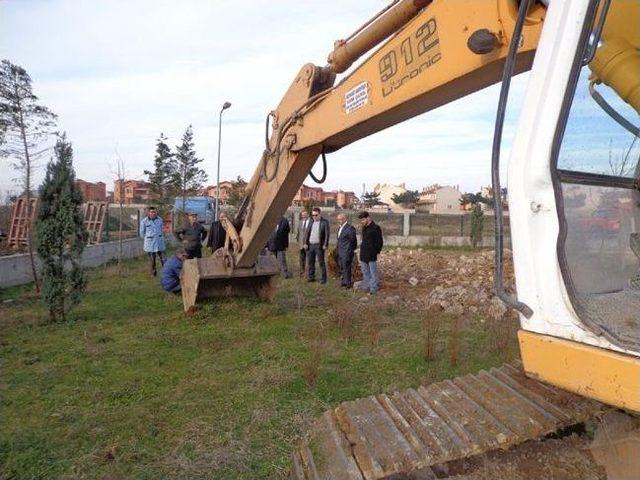 300 Kişi Kapasiteli Yurt İnşaatının Temeli Atıldı