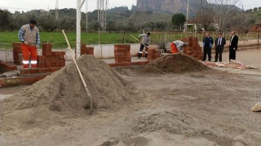 Sart'ta Okul İçin Yeni Kantin Yapılıyor