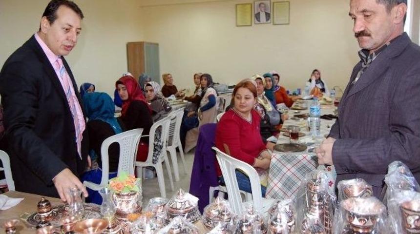 Bakır, Samsatlı Bayanların Ellerinde Hayat Buluyor