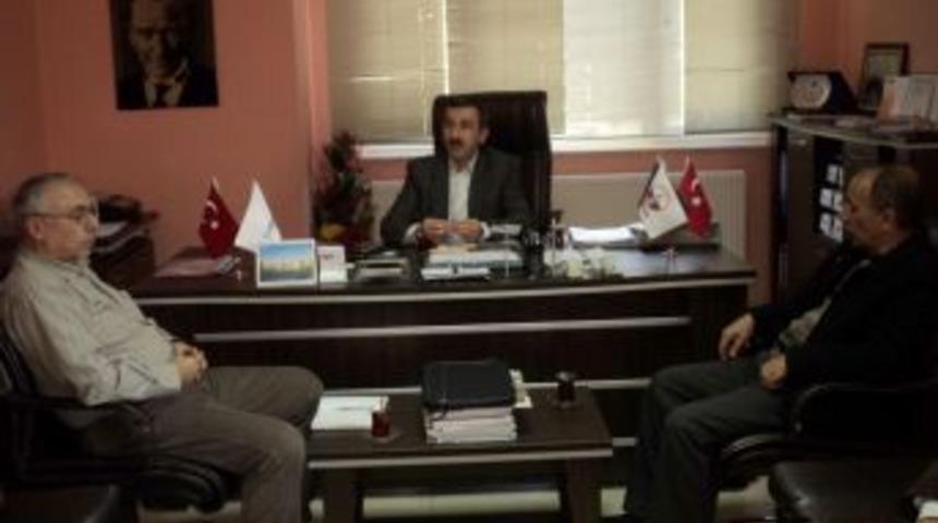 CHP Tokat İl Emek B&uuml;rosu Y&ouml;netiminden AKSİAD'a Ziyaret