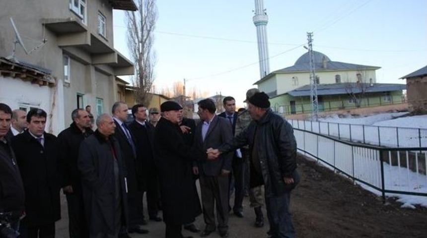 Vali İpek K&ouml;y Ziyaretlerine Devam Ediyor