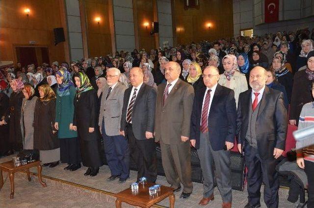 “sağlıklı Birey, Mutlu Aile Ve Huzurlu Toplum” Konulu Seminer Büyük İlgi Gördü