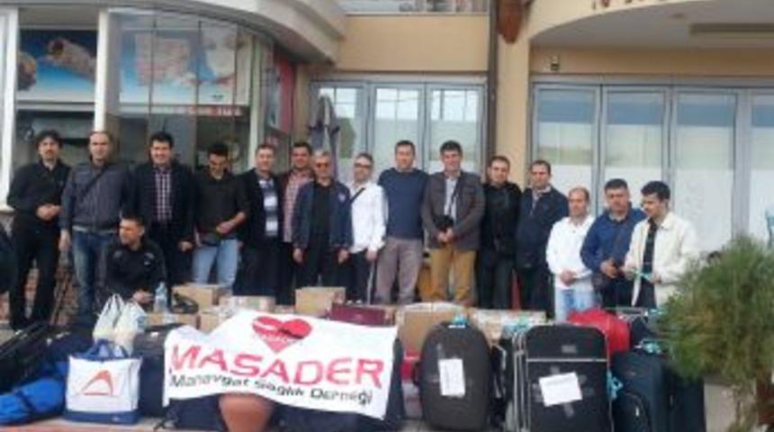 MASADER &Uuml;yesi 23 Sağlık &Ccedil;alışanı Nijer'e Gitti