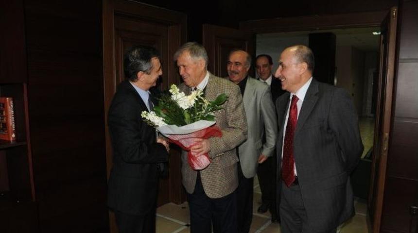 Efsane Kadrodan Başkan Ata&ccedil;&rsquo;a Ziyaret