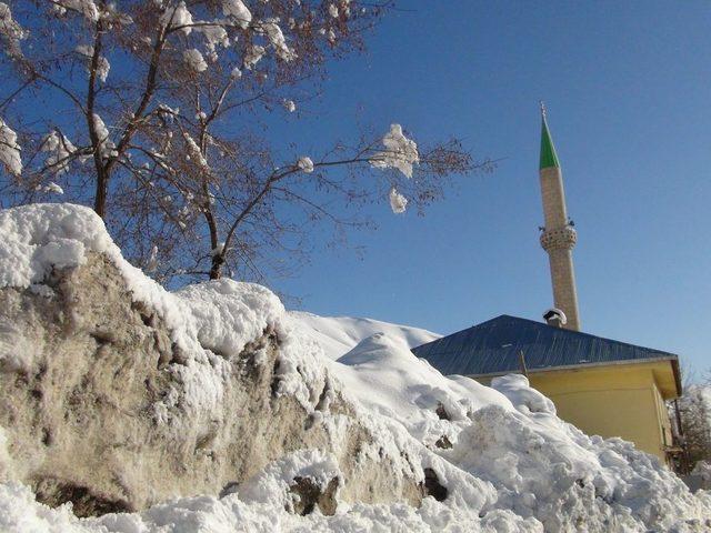 Bitlis’te Kar Yağışı Durdu, Karla Mücadele Hızlandı