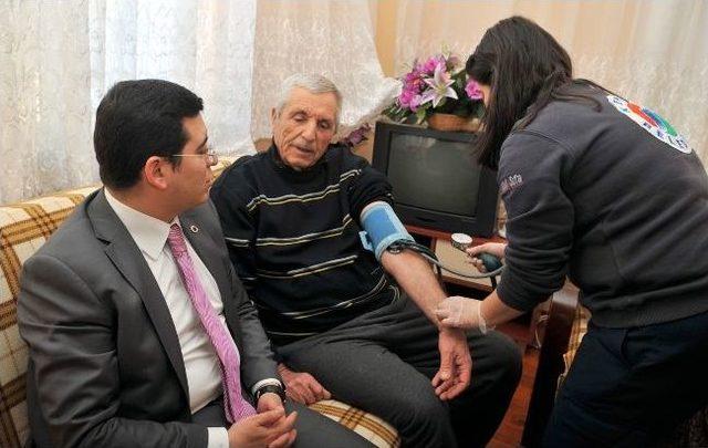 Evde Sağlık Hizmetinden 4 Bin Yaşlı Yararlanıyor 1