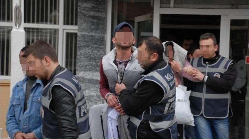 Uyuşturucu Zanlısı 9 Kişi Adliyeye Sevk Edildi