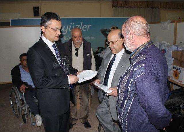 Gaziantep Emniyet Müdürü Ömer Aydın Sakatlar Derneğini Ziyaret Etti 2