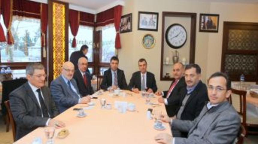 Başkanlar Ey&uuml;p Sultan&rsquo;da Buluştu