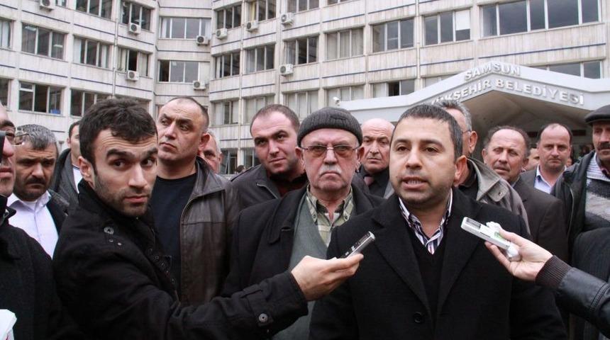 B&uuml;y&uuml;kşehir Belediyesi'ne Enerji Nakil Hattı Protestosu