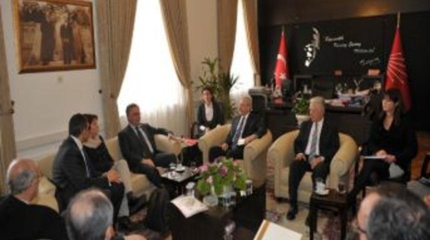 Kılı&ccedil;daroğlu, Venedik Komisyonu Başkanı Buquıcchıo İle G&ouml;r&uuml;şt&uuml;