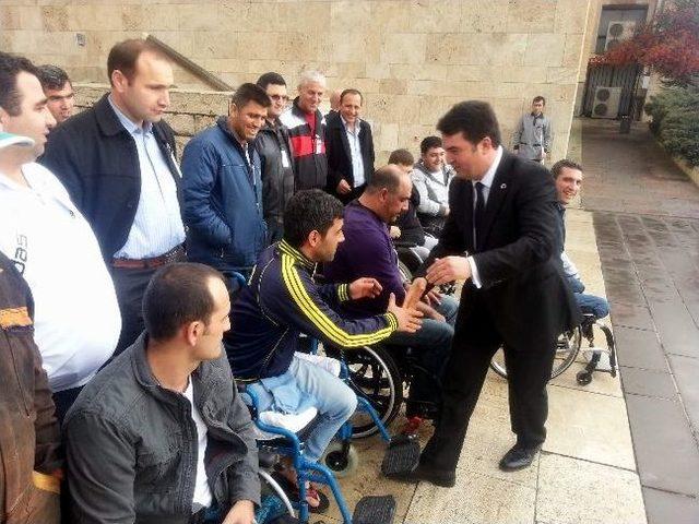 Chp&rsquo;li Baydar, Meclis&rsquo;te Gazileri Ağırladı 1