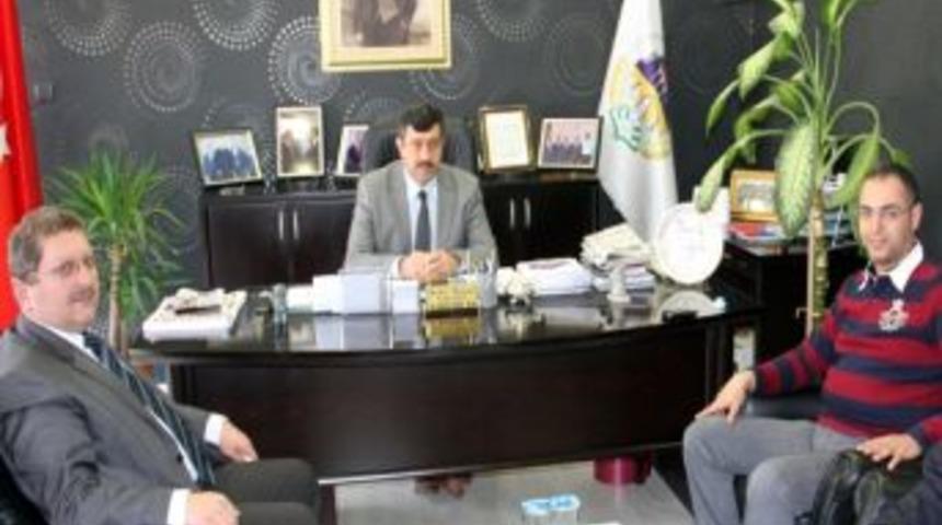 Orman İşletme M&uuml;d&uuml;r&uuml; Erişen&rsquo;den Yazıcı&rsquo;ya Ziyaret