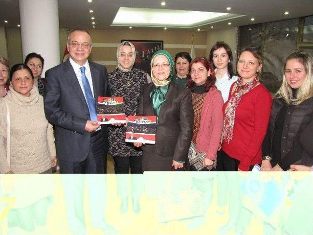 Kadın Girişimcilerden Başkan Erg&uuml;n&rsquo;e Ziyaret 2