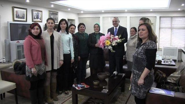 Kadın Girişimcilerden Başkan Erg&uuml;n&rsquo;e Ziyaret 3