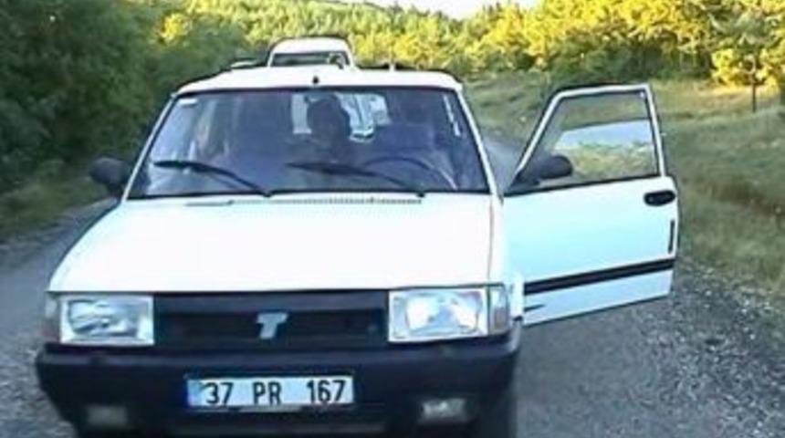 Kastamonu&rsquo;da Park Halindeki Otomobil &Ccedil;alındı