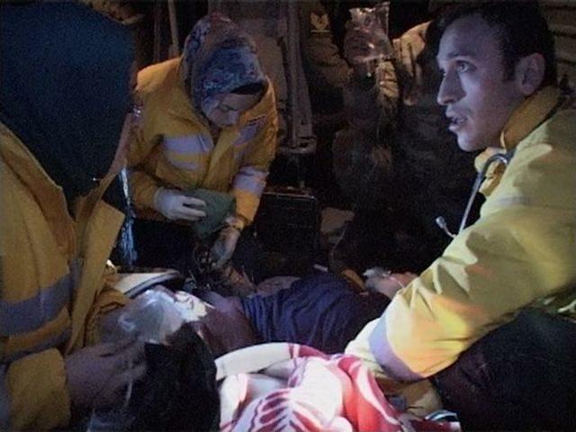 Hamile Kadının İmdadına Mehmet&ccedil;ik Yetişti 2