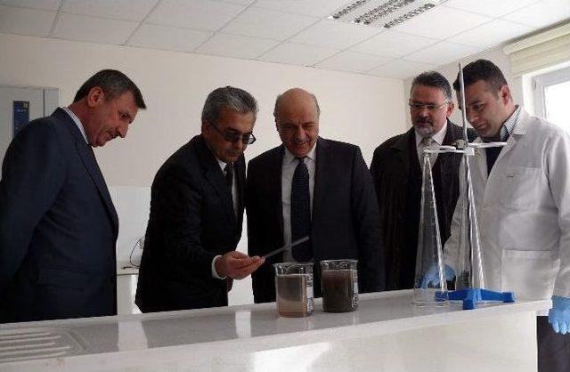 Vali Yılmaz, Kayseri Osb Atıksu Arıtma Tesisinde İncelemelerde Bulundu 2