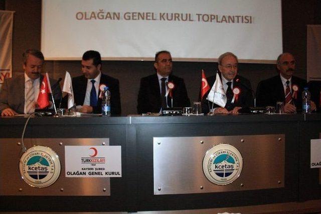 T&uuml;rk Kızılayı Kayseri Şubesi Olağan Genel Kurulu Yapıldı 1