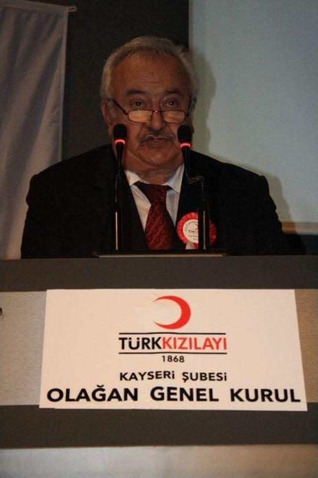 T&uuml;rk Kızılayı Kayseri Şubesi Olağan Genel Kurulu Yapıldı 2