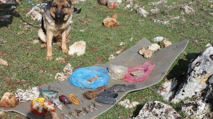 Pkk&rsquo;nın Cephanesini Jandarma K&ouml;peği &ldquo;akım&rdquo; Ortaya &Ccedil;ıkardı