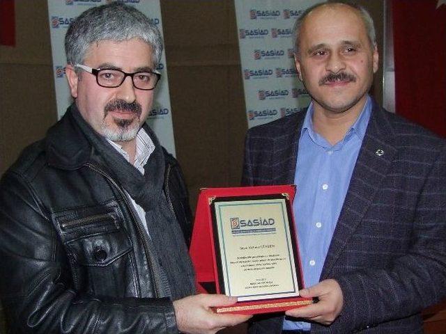 Gazeteci Yazar Mehmet Gündem, İşadamlarının Konuğu Oldu