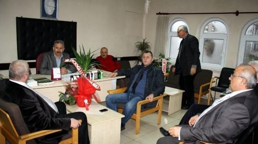 Yazıcıoğlu&rsquo;ndan Eveder&rsquo;e Ziyaret