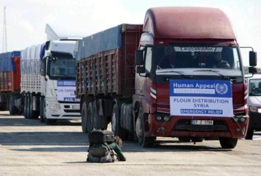 Adana&rsquo;dan Suriye&rsquo;ye 40 Tır Dolusu &lsquo;un&rsquo;