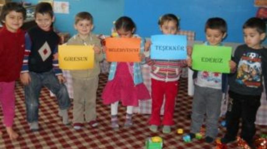 Kastamonulu Minik &Ouml;ğrencilerden Giresun Belediyesi'ne Teşekk&uuml;r