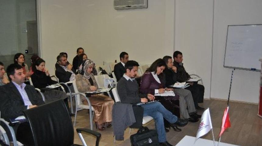 Aksaray'da Tkdk&rsquo;dan Danışman Firmalara Eğitim