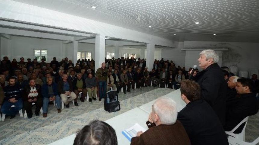 Başkan Akaydın Kaş&rsquo;ata Vatandaşlarla Buluştu