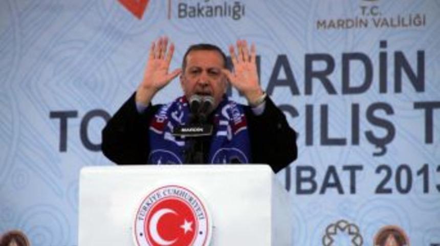 Erdoğan, Mardin'den Seslendi: Ter&ouml;r&uuml; Bitirebilmek I&ccedil;in Desteğiniz Gerekiyor