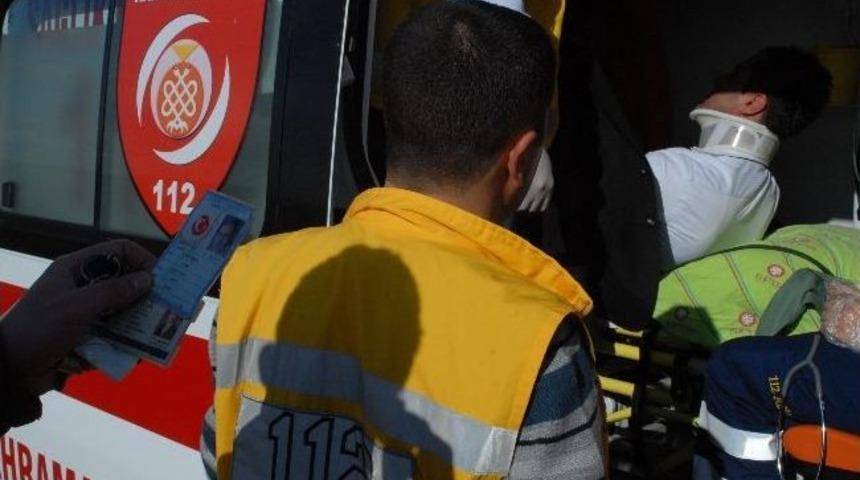 Elbistan&rsquo;da Trafik Kazası: 1 Yaralı