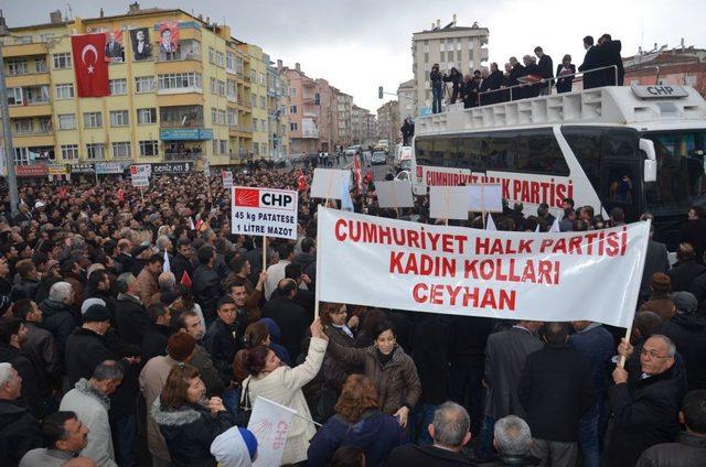 CHP’nin Çiftçi Mitinginde Hükümetin Tarım Politikasına Eleştiri